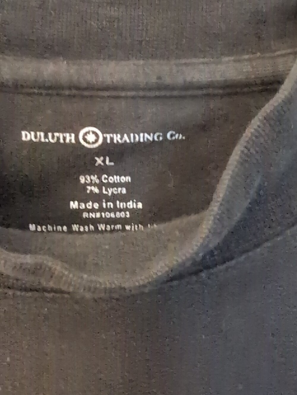 Duluth Trading Co Black Turtleneck Sweater - Picture 2 of 2
